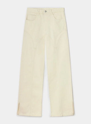 De-nimes Ecru Jeans