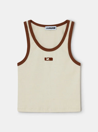 Kelsi Ecru Tank Top
