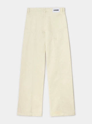 De-nimes Ecru Jeans