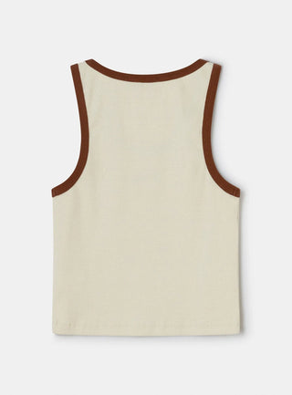 Kelsi Ecru Tank Top