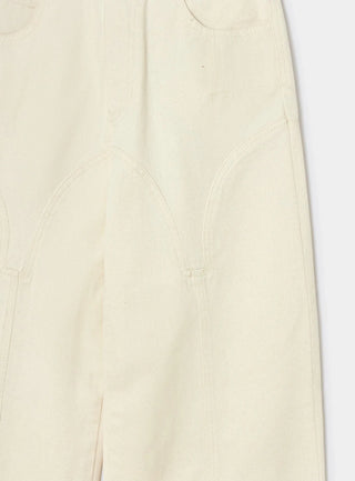 De-nimes Ecru Jeans