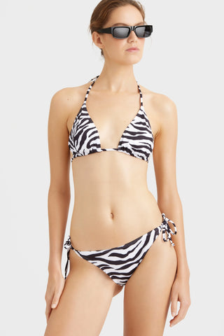 Costume Piliagz White Tiger Bikini Top