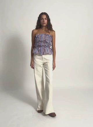 De-nimes Ecru Jeans