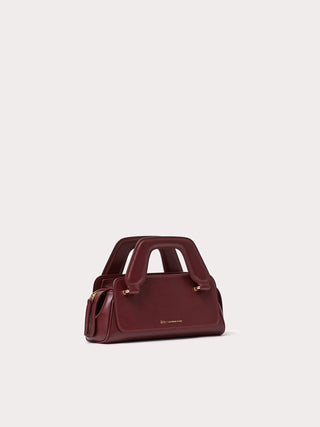 Aim Handmade in Italy Olivia Micro Burgundy Bag - Anavi