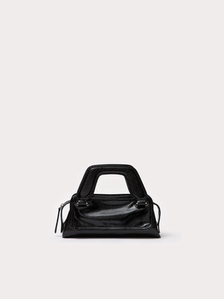 Aim Handmade in Italy Olivia Micro Soft Naplak Black Bag - Anavi