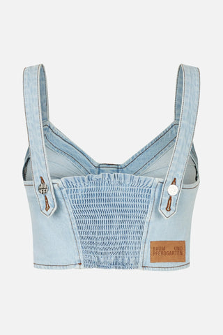 Baum und Pferdgarten Mekira Celestial Vintage Blue Blouse - Anavi