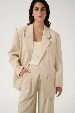 Gestuz Blazer Gzdecy Light Sand Blazer - Anavi