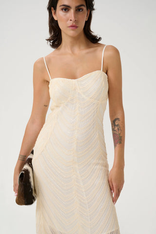 Gestuz Dress Gliragz Yellow Sequin Dress - Anavi