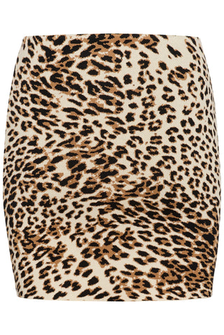 Gestuz Gzleora Light Leopard Skirt - Anavi