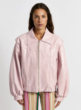 Laagam Jacket Cupido Pink Bomber Jacket - Anavi