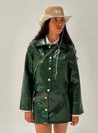 Laagam Lena Green Jacket - Anavi