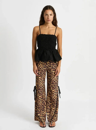 Laagam Vicky Leopard Pants - Anavi