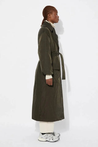 Rita Row Blanc Khaki Trench Coat - Anavi