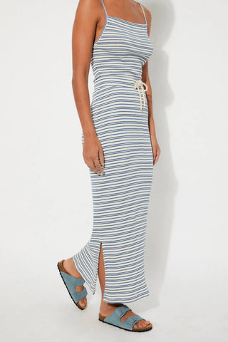 Rita Row Durazno Blue Stripes Skirt - Anavi