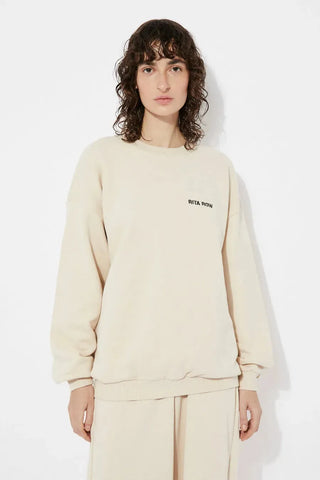 Rita Row Lucas Beige Sweatshirt - Anavi