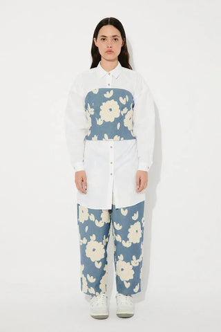 Rita Row Pearl Flowers Top - Anavi
