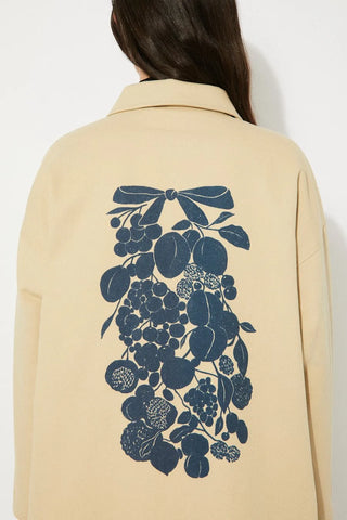 Rita Row Vitre Beige Trench - Anavi
