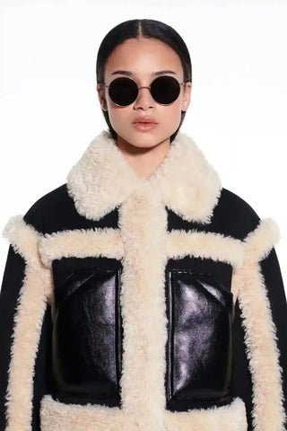 Stand Studio Edith Shearling Jacket - Anavi