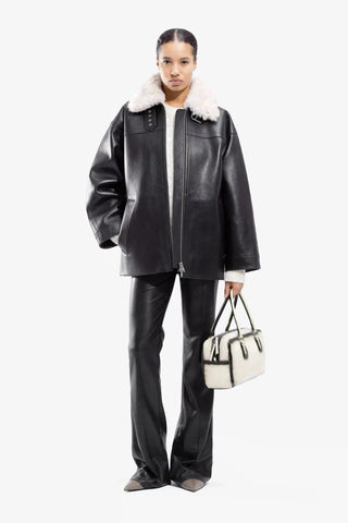Stand Studio Emelia Leather Jacket - Anavi