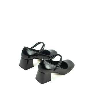 Kirò Shoes Cortina Black Paint Shoes - Anavi