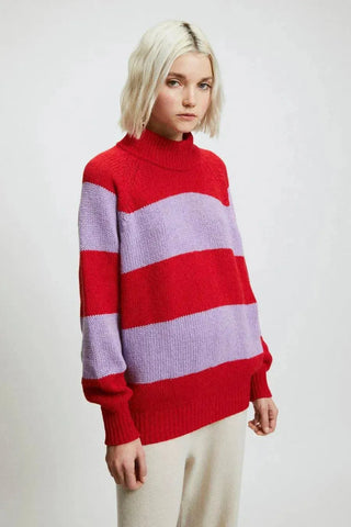Rita Row Waite Striped Sweater - Anavi
